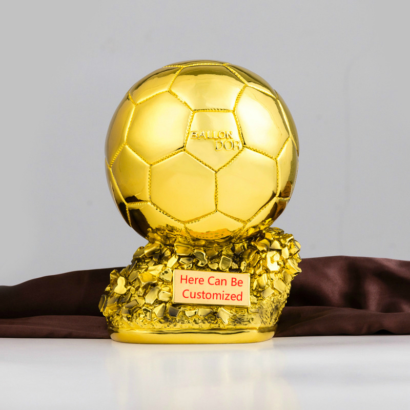 Customized Ballon Trophy Cup Men's Golden Ball World Best Football Player Soccer Fans Souvenir Sport Decoration
Customized Ballon Trophy Cup Men's Golden Ball World Best Football Player Soccer Fans Souvenir Sport Decoration
