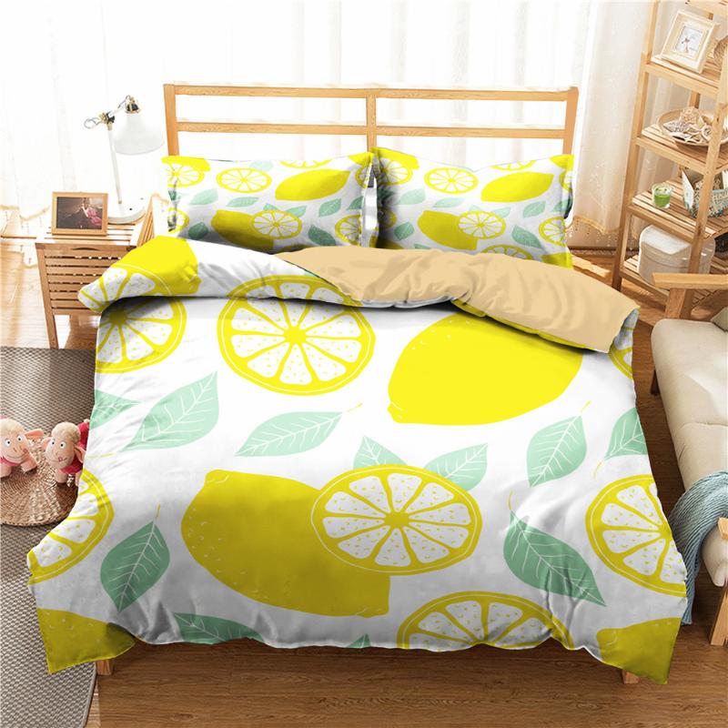 Comforter Bedding Set Yellow Printed Duvet Cover Bedroom Clothes with Pillowcase for Kids, White
Comforter Bedding Set Yellow Printed Duvet Cover Bedroom Clothes with Pillowcase for Kids, White