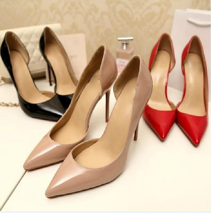 Hot Sale Women Red Bottom Pumps High Heels Peep Toe Stiletto Heel Dress Shoes Platform Patent Leather Rose Red Silver Wedding Shoes, Black
Hot Sale Women Red Bottom Pumps High Heels Peep Toe Stiletto Heel Dress Shoes Platform Patent Leather Rose Red Silver Wedding Shoes, Black