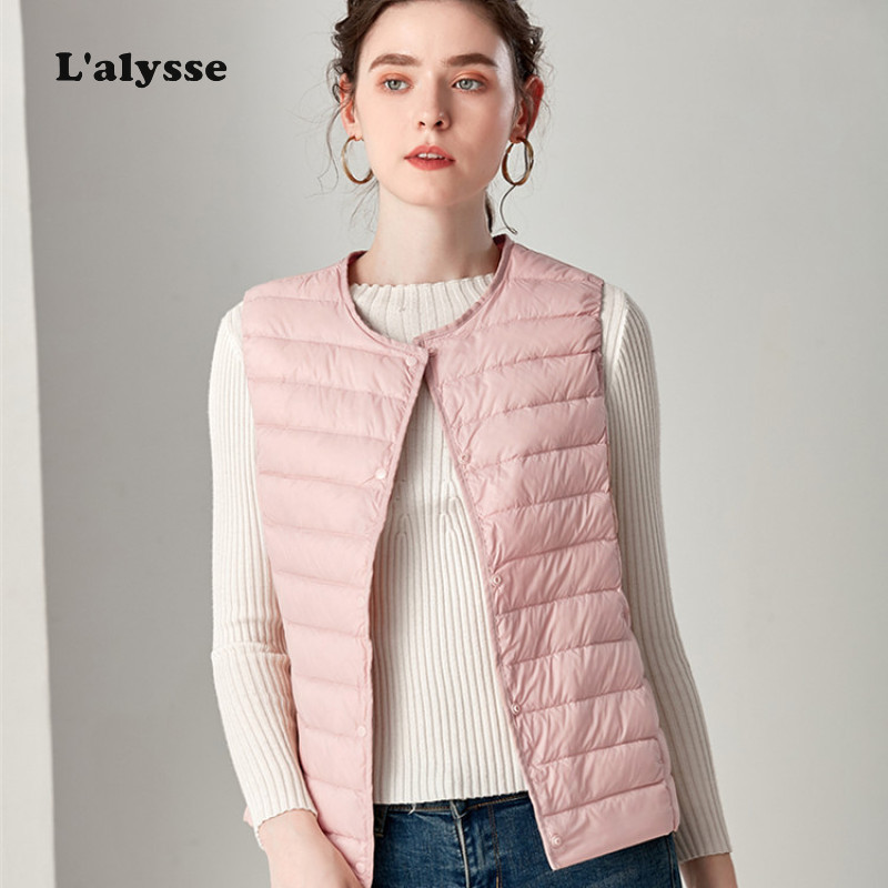 Lalysse 3XL 4XL Large Size Ultra Light Down Vest Women Plus Duck Down Sleeveless Female Lightweight Windproof Portable Waistcoat, Black
Lalysse 3XL 4XL Large Size Ultra Light Down Vest Women Plus Duck Down Sleeveless Female Lightweight Windproof Portable Waistcoat, Black
