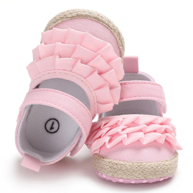 18 Months Newborn Infant Toddler Baby Girl Non-slip Soft Sole Crib Shoes First Walkers Ruffles Princess Girls Baby Shoes
18 Months Newborn Infant Toddler Baby Girl Non-slip Soft Sole Crib Shoes First Walkers Ruffles Princess Girls Baby Shoes