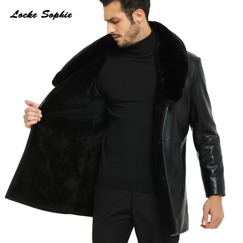 1pcs Men's Plus size locomotive jacket blazers 2019 Winter Fashion Faux PU leather Cashmere Jacket Men Skinny jackets Coats boys, Black
1pcs Men's Plus size locomotive jacket blazers 2019 Winter Fashion Faux PU leather Cashmere Jacket Men Skinny jackets Coats boys, Black