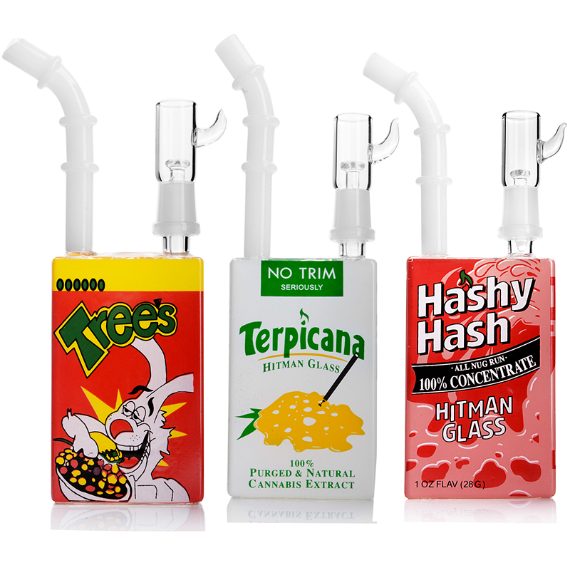 Colorful Jucie Box Hitman Glass Water Bong White Jade Pipe Cereal Box Oil Rigs Hottest Two Functions Hookahs Good Quality Bongs
Colorful Jucie Box Hitman Glass Water Bong White Jade Pipe Cereal Box Oil Rigs Hottest Two Functions Hookahs Good Quality Bongs