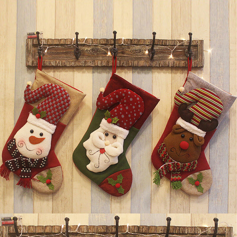 1Pcs New Year Christmas Decoration Stockings Santa Claus Sock Gift Kids Candy Bag Christmas Xmas Tree Hanging Ornament
1Pcs New Year Christmas Decoration Stockings Santa Claus Sock Gift Kids Candy Bag Christmas Xmas Tree Hanging Ornament