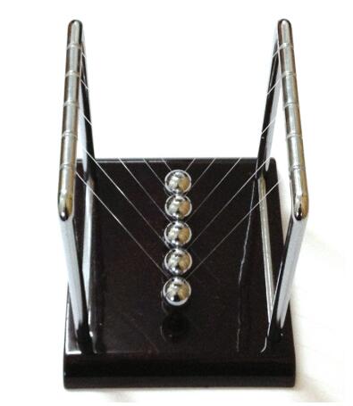 Decorative Objects & Figurines Early Fun Development Desk Toy Gift Newtons Cradle Steel Balance Ball Physics Science Pendulum Miniatures