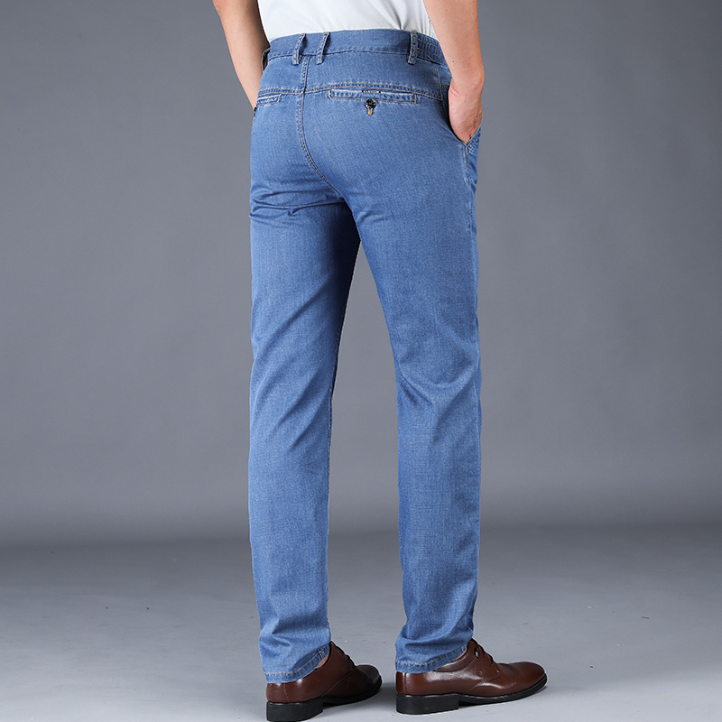 High Quality Jeans Dressing Social Pants Men's Casual Office Large size Men's Elastic Band Business Fashion Loose Denim cotton
High Quality Jeans Dressing Social Pants Men's Casual Office Large size Men's Elastic Band Business Fashion Loose Denim cotton