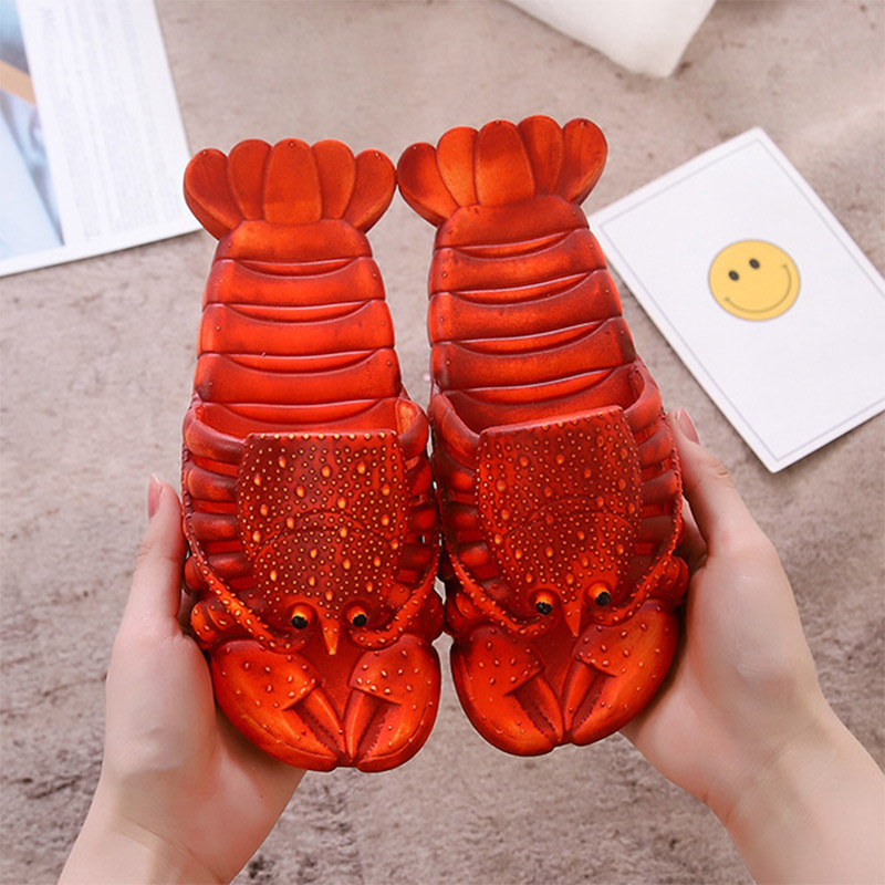 Women Slippers Summer Crayfish Couples Ladies Shoes Slides Soft Cool Beach Female Bathroom 2020 Casual Woman Plus Size, Red
Women Slippers Summer Crayfish Couples Ladies Shoes Slides Soft Cool Beach Female Bathroom 2020 Casual Woman Plus Size, Red