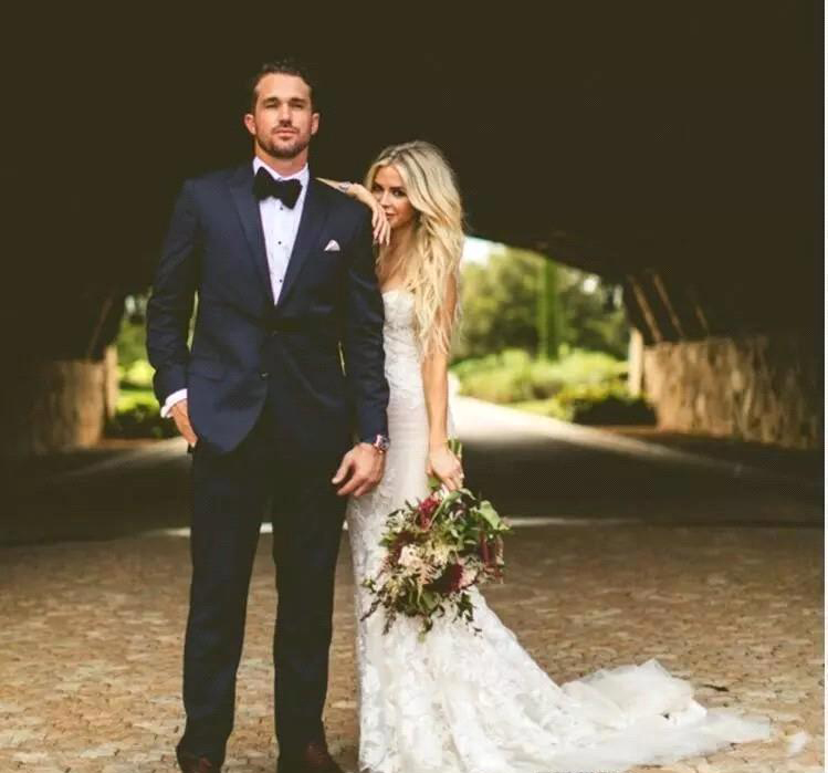 Elegant Mermaid Long Wedding Dresses 2019 New Arrival Sweetheart Lace Garden Country Church Bride Bridal Gowns Custom Made Plus Size