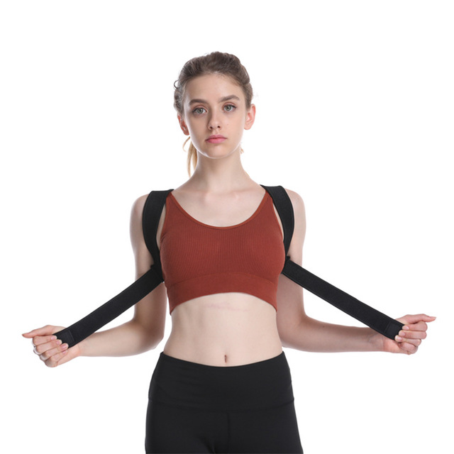 Adjustable Back Shoulder Posture Correction Brace for Men and Women Back Pain Relief Corrector Brace Back Support Spine Posture Corrector Protection