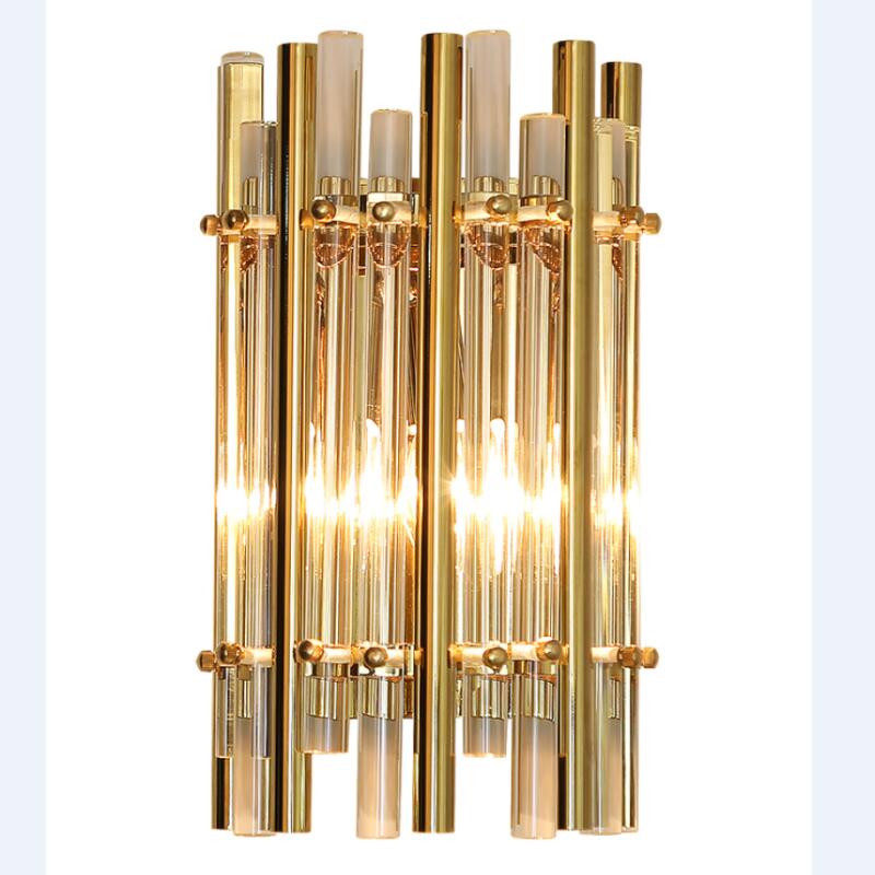 New golden crystal wall lamp wall LED lights for living room hotel wall decoration Creative warm hallway bedroom bedside corridor lamp
New golden crystal wall lamp wall LED lights for living room hotel wall decoration Creative warm hallway bedroom bedside corridor lamp