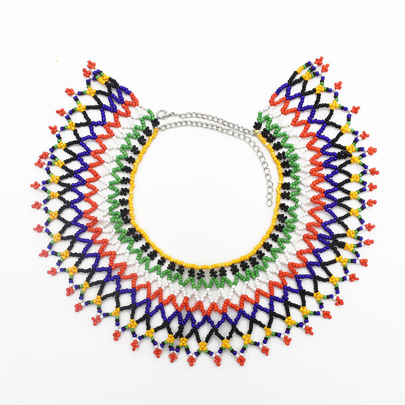 African Tribal New Fashion Choker Necklaces Colorful Acrylic Bead Bohemian Resin Bead Tassels Fashion Choker Necklace Pendant
African Tribal New Fashion Choker Necklaces Colorful Acrylic Bead Bohemian Resin Bead Tassels Fashion Choker Necklace Pendant