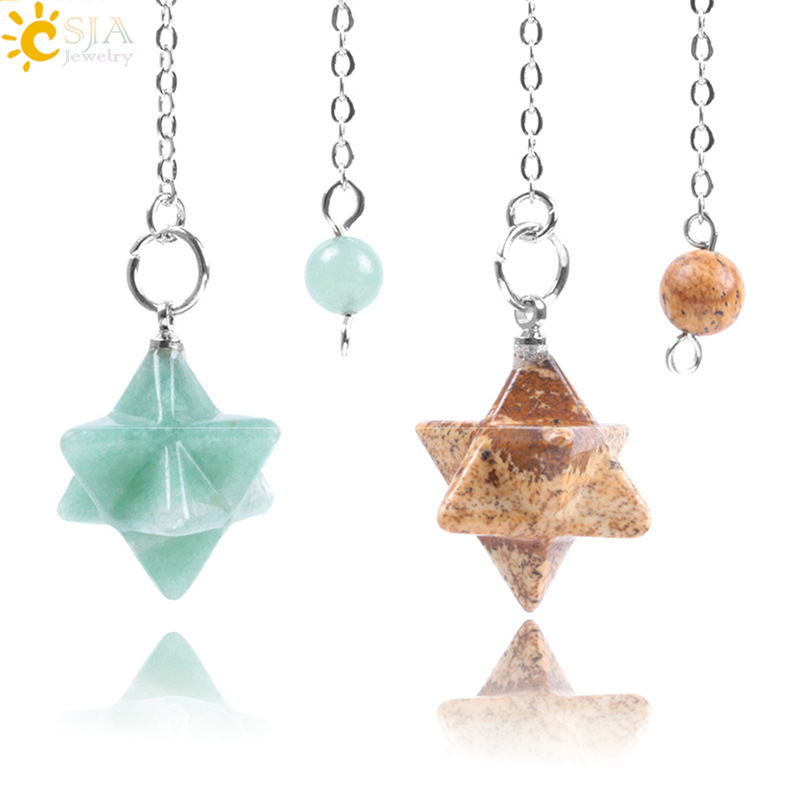 Natural Gem Stones Merkabah Pendulums for Dowsing Divination Wicca Chakra Reiki Pink Crystal Lapis Lazuli Onyx Pendant
Natural Gem Stones Merkabah Pendulums for Dowsing Divination Wicca Chakra Reiki Pink Crystal Lapis Lazuli Onyx Pendant