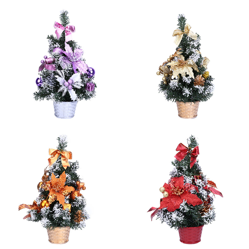 1PS Mini Christmas Tree Ornament Desk Table Festival Xmas Party Decor Gifts 30cm L1105
1PS Mini Christmas Tree Ornament Desk Table Festival Xmas Party Decor Gifts 30cm L1105