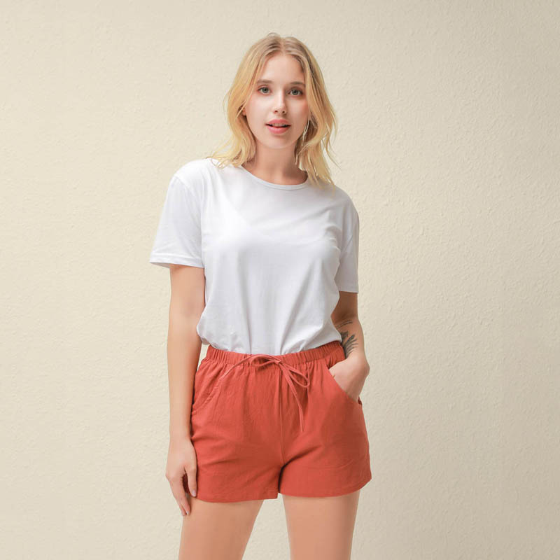Sports Shorts Women Summer Anti Emptied Skinny Shorts Casual Lady Elastic High Waist Lacing Short Pants Summer Oants Loose Solid, Black
Sports Shorts Women Summer Anti Emptied Skinny Shorts Casual Lady Elastic High Waist Lacing Short Pants Summer Oants Loose Solid, Black