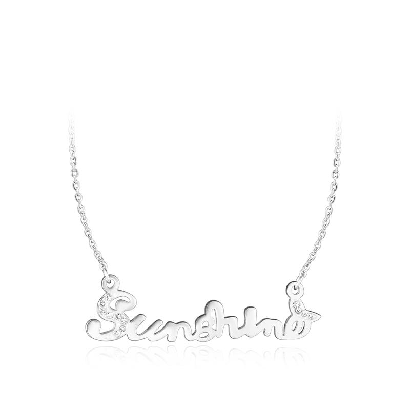 New Chokers Women Jewelry Sunshine Necklace Mosaic Rhinestone Stainless Steel Pendant Necklace For Lover's Gift N17021
New Chokers Women Jewelry Sunshine Necklace Mosaic Rhinestone Stainless Steel Pendant Necklace For Lover's Gift N17021