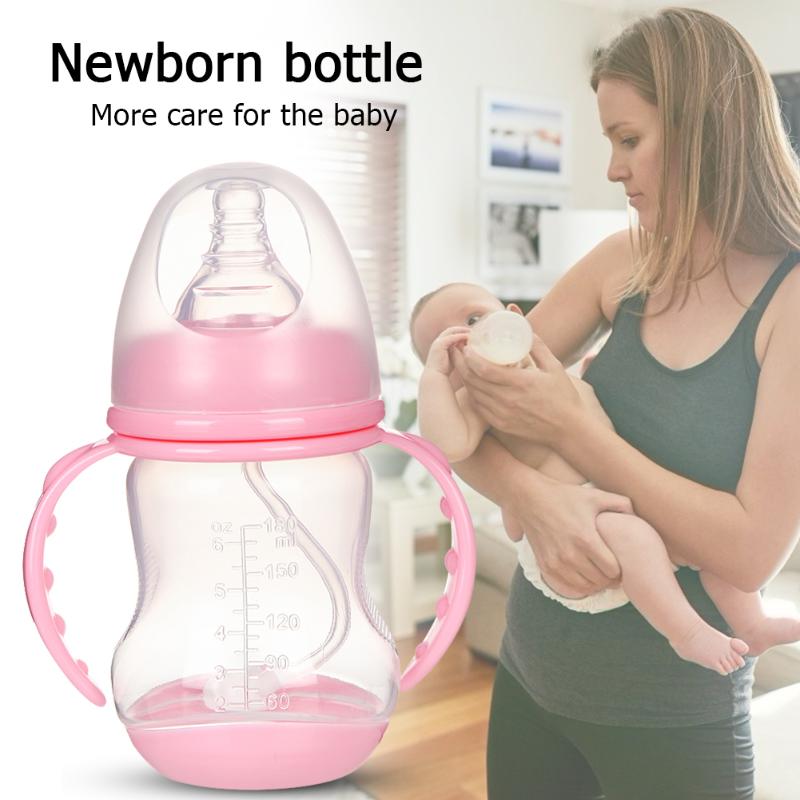 180ml Baby Bottle Infant Newborn Leakproof Mothproof Cup Children Kids PP Silicone Water Drinking Learn Feeding Drinking Bottles
180ml Baby Bottle Infant Newborn Leakproof Mothproof Cup Children Kids PP Silicone Water Drinking Learn Feeding Drinking Bottles