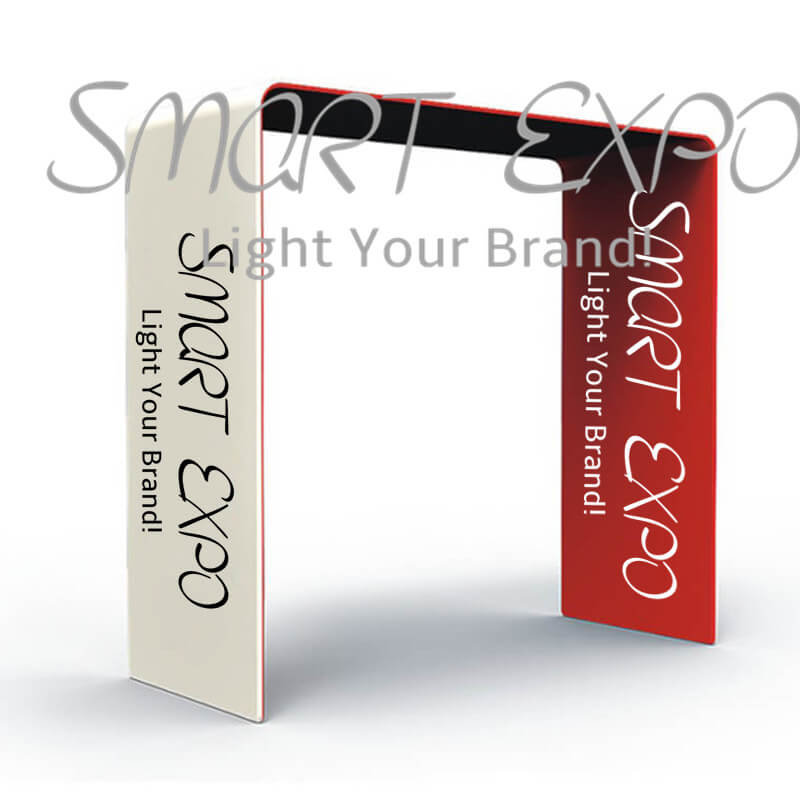 Exhibition Square Arch Entrance Trade Show Equipment Artificial Flower Wedding Arch with Tension Fabric Graphic and Portable Carry Bag
Exhibition Square Arch Entrance Trade Show Equipment Artificial Flower Wedding Arch with Tension Fabric Graphic and Portable Carry Bag