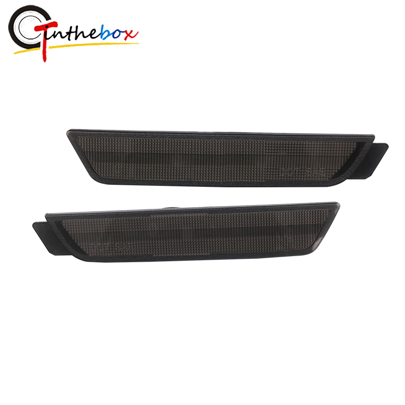 Smoked / Clear Lens Car Rear Bumper Side Marker Light Housings Fender Side Marker Light Covers For 2010-2015 Camaro
Smoked / Clear Lens Car Rear Bumper Side Marker Light Housings Fender Side Marker Light Covers For 2010-2015 Camaro