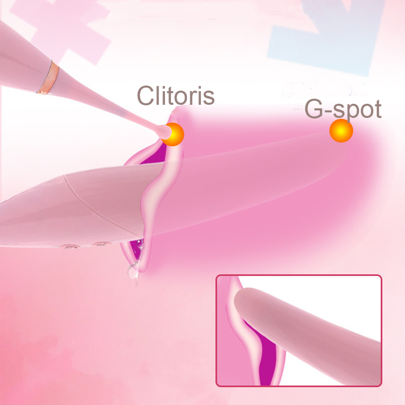 10 Vibrational Fréquences Lady Vibrator Sex Toys Double Shock Massager Vibromasseur Pour Vagin Corps G-Spot Clitoris Titiller Relax Y200616