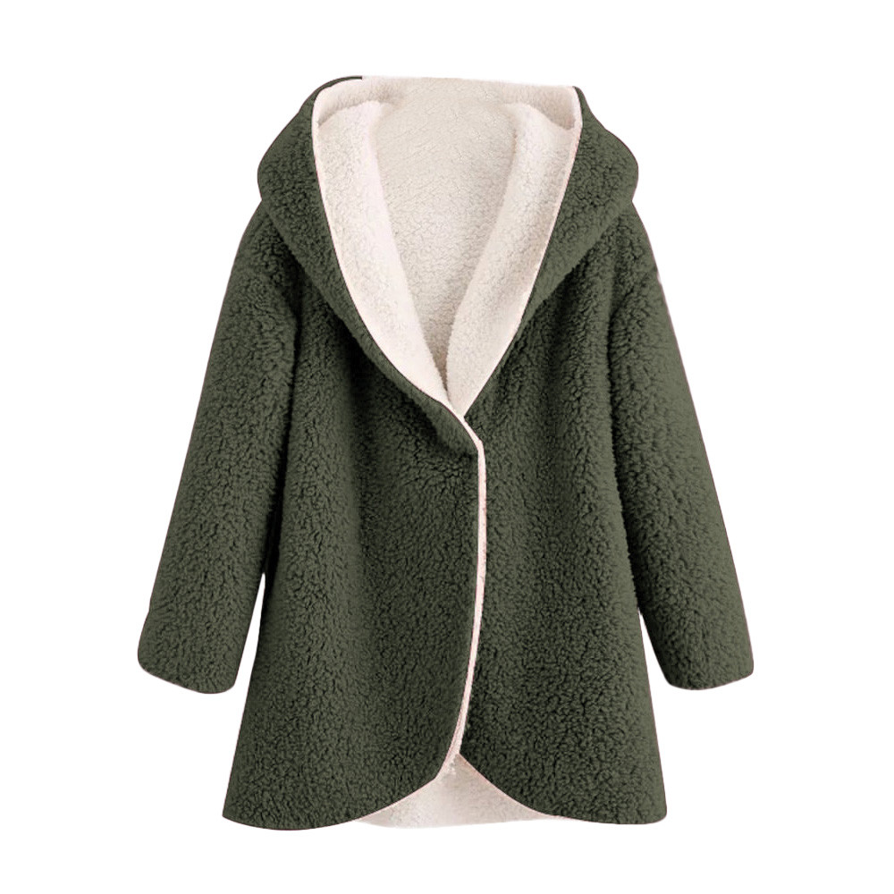 Button Casual Autumn Winter Women's Winter Curved Hem Long line Faux Fur Sherpa Fleece Cute Warm Casual Loose Hoodie Coat Nove6, Ny
Button Casual Autumn Winter Women's Winter Curved Hem Long line Faux Fur Sherpa Fleece Cute Warm Casual Loose Hoodie Coat Nove6, Ny
