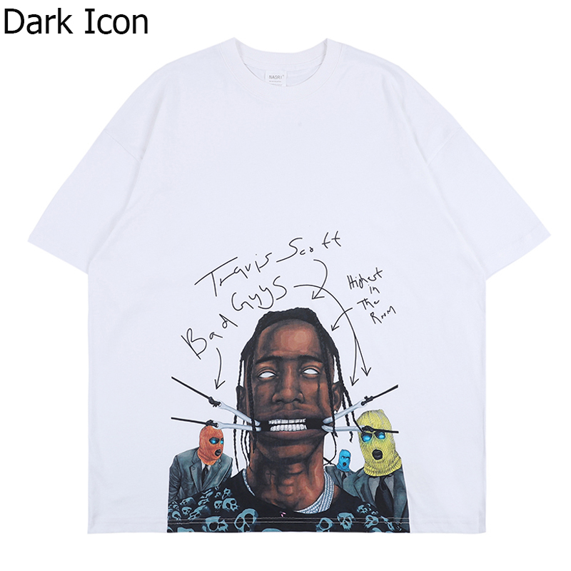 Dark Icon Oversize Travis Scott Highest In The Room cactus jack Astroworld T-shirt Men Women high quality T-shirts Streetwear Tops Tee, White;black
Dark Icon Oversize Travis Scott Highest In The Room cactus jack Astroworld T-shirt Men Women high quality T-shirts Streetwear Tops Tee, White;black