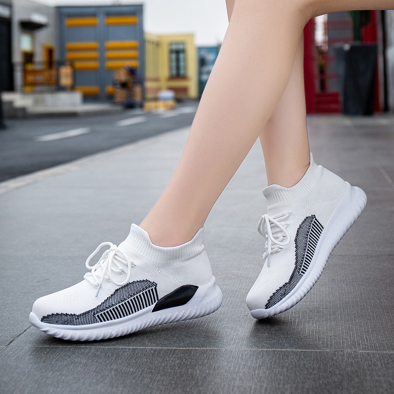 Tenis Feminino Woman Tennis Shoes Socks Breathable Sneakers Comfort Height Increasing Lace-up Female Outdoor White Gym Footwear, Black
Tenis Feminino Woman Tennis Shoes Socks Breathable Sneakers Comfort Height Increasing Lace-up Female Outdoor White Gym Footwear, Black