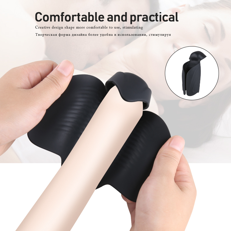 Powerful Vibrator Glans Massager Penis Stimulation penis delay trainer Male Masturbator Sex Machine Sex Toys for Men Adults Y200409