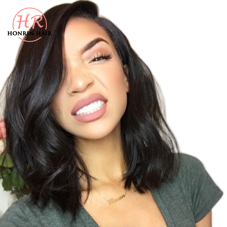 Lace Front Wig Human Hair Wavy Short Wave Full Lace Wig Natural Wave Pre Plucked Hairline Brazilian Virgin Hair 150% Density, Natural color
Lace Front Wig Human Hair Wavy Short Wave Full Lace Wig Natural Wave Pre Plucked Hairline Brazilian Virgin Hair 150% Density, Natural color