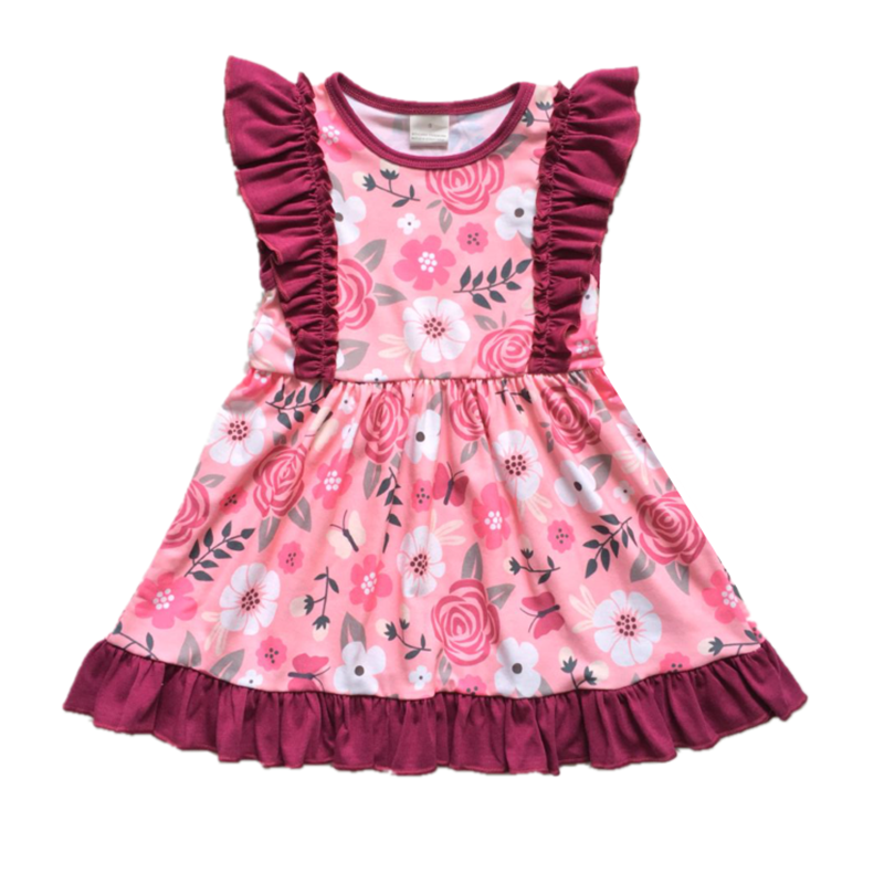2020 New Summer Girls Dresses Boutique Kids Clothes Baby Round Neck Foral Print Pattern Children Girls Dress Casual Party Dress, Picture color
2020 New Summer Girls Dresses Boutique Kids Clothes Baby Round Neck Foral Print Pattern Children Girls Dress Casual Party Dress, Picture color