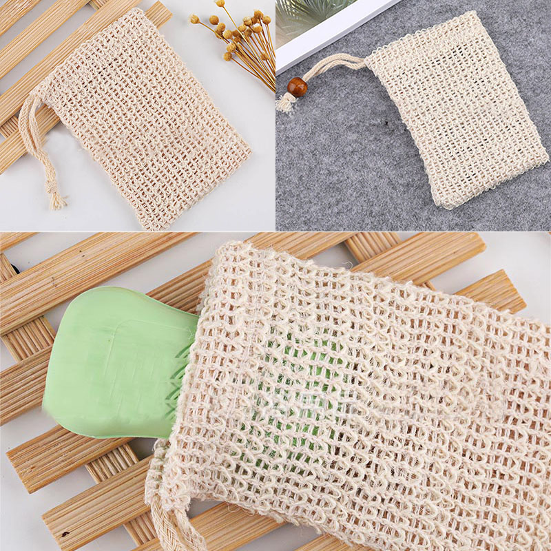 Natural Mesh Soap Saver Sisal Soap Saver Bag Pouch Holder For Shower Bath Women Men Foaming And Drying Soap Bag WX9-1484
Natural Mesh Soap Saver Sisal Soap Saver Bag Pouch Holder For Shower Bath Women Men Foaming And Drying Soap Bag WX9-1484