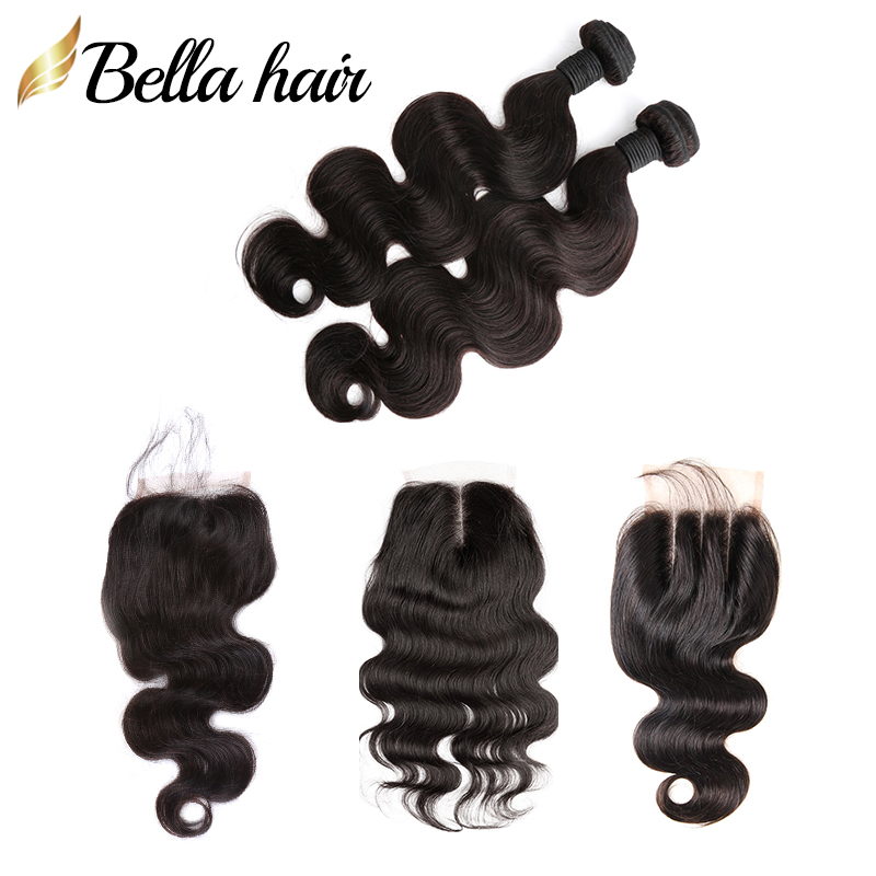 Malaysian Virgin Human Hair Bundles with Closure Body Wave Top Lace Closure 4x4 Free Part Middle Part 3 Part Hair Weft Extension Bellahair, Free part closure with 2bundles
Malaysian Virgin Human Hair Bundles with Closure Body Wave Top Lace Closure 4x4 Free Part Middle Part 3 Part Hair Weft Extension Bellahair, Free part closure with 2bundles