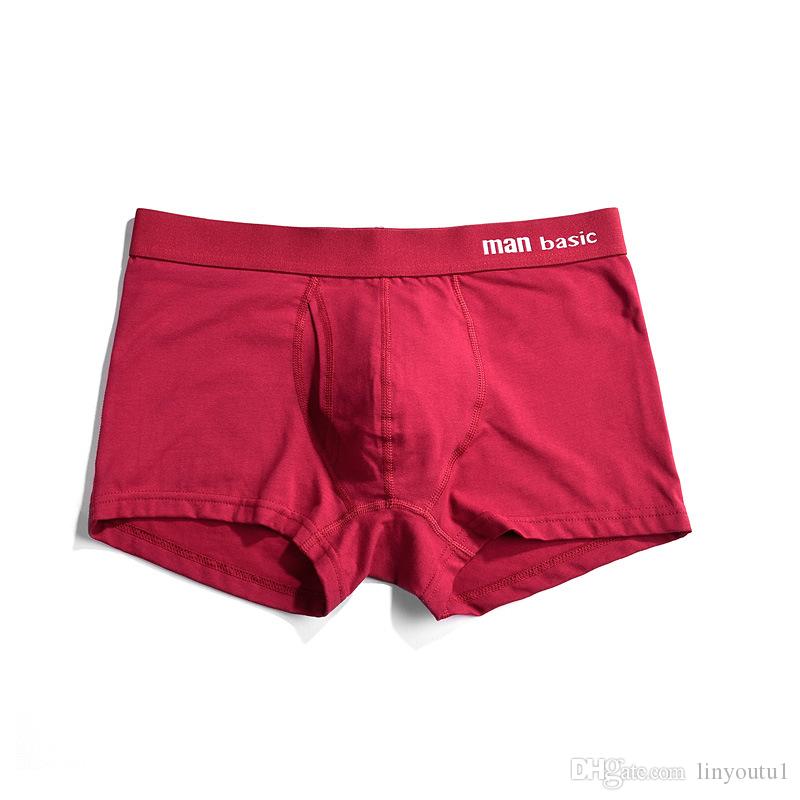 2020 mens underwear boxers cotton underwear for men classical boxers cuecas 4pcs shorts boxers men underwear hot sale