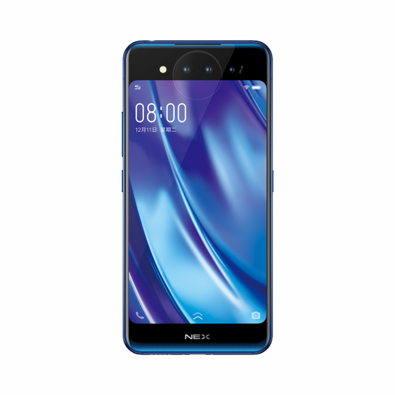 Original VIVO NEX Dual Screen Display 4G LTE Cell Phone 10GB RAM 128GB ROM Snapdragon 845 AIE 12MP OTG Android 6.39" Full Screen Fingerprint ID F