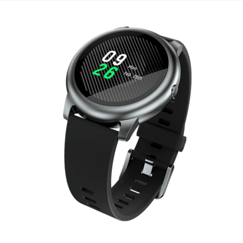 Original Haylou Solar LS05 Smart Watch Wristbands Sport Metal Round Case Heart Rate Sleep Monitor IP68 Battery iOS Android от DHgate WW