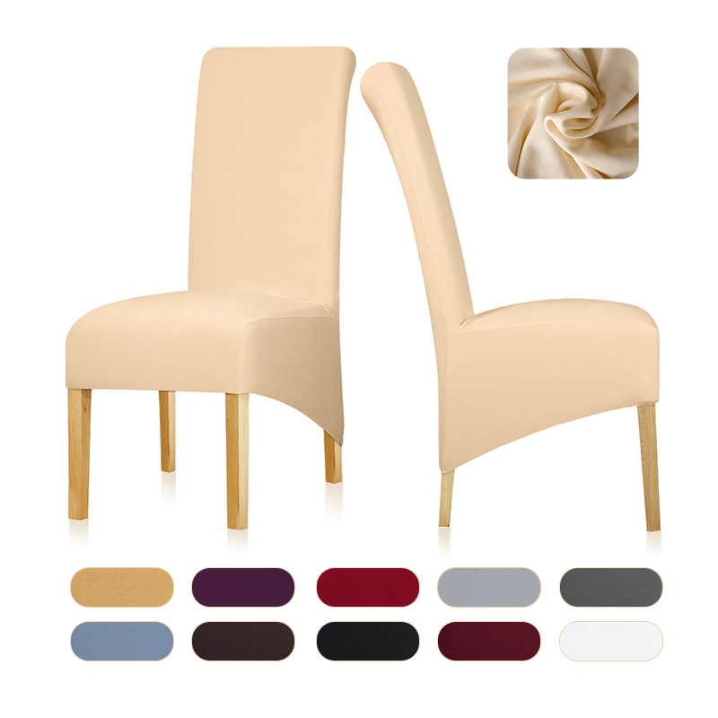 Leorate 11 Colors XL Size Stretch Chair Cover Long Back Europe Style Seat Covers Elastic Big Size Chair Covers Banquet Home
Leorate 11 Colors XL Size Stretch Chair Cover Long Back Europe Style Seat Covers Elastic Big Size Chair Covers Banquet Home