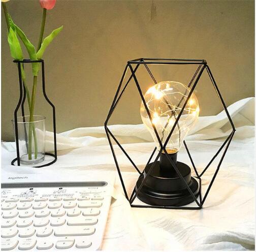 LOFT Vintage Color Iron Led Table Lamps Bedroom Desk Lamp Edison Bulb USB Table Light Bedside Battery Reading Office Desk Lights s