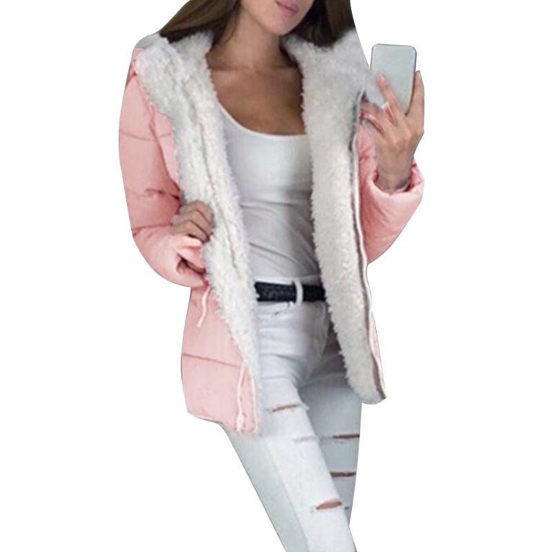 Women Winter Coat With Hood Casual Warm Solid Plain Zip Plus Velvet Ultra Light Windproof Thick Fashion Quilted Loose, Black
Women Winter Coat With Hood Casual Warm Solid Plain Zip Plus Velvet Ultra Light Windproof Thick Fashion Quilted Loose, Black