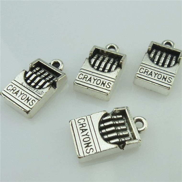 14759 Silver Jewelry 20PCS Vintage Box Fashion Crayon Antique Pendant Charm Jewelry Stationery Alloy Accessory DIY Part Gcosj, Slivery;brown
14759 Silver Jewelry 20PCS Vintage Box Fashion Crayon Antique Pendant Charm Jewelry Stationery Alloy Accessory DIY Part Gcosj, Slivery;brown