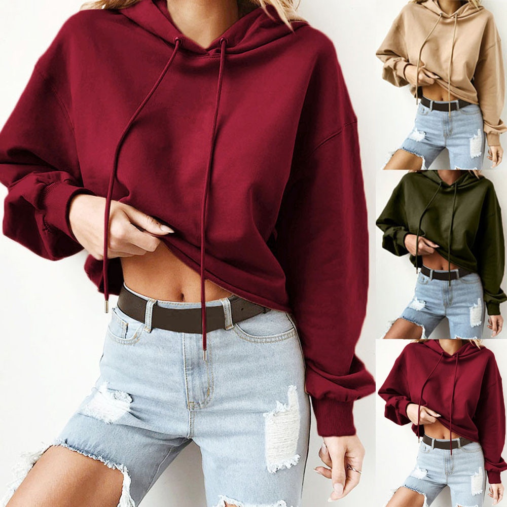 MUQGEW Loose Tops Pullover Women Hoodie Casual Tops Round Neck Sweatshirts Pullover Long Sleeve Lightweight Feminino Vestido, Black
MUQGEW Loose Tops Pullover Women Hoodie Casual Tops Round Neck Sweatshirts Pullover Long Sleeve Lightweight Feminino Vestido, Black