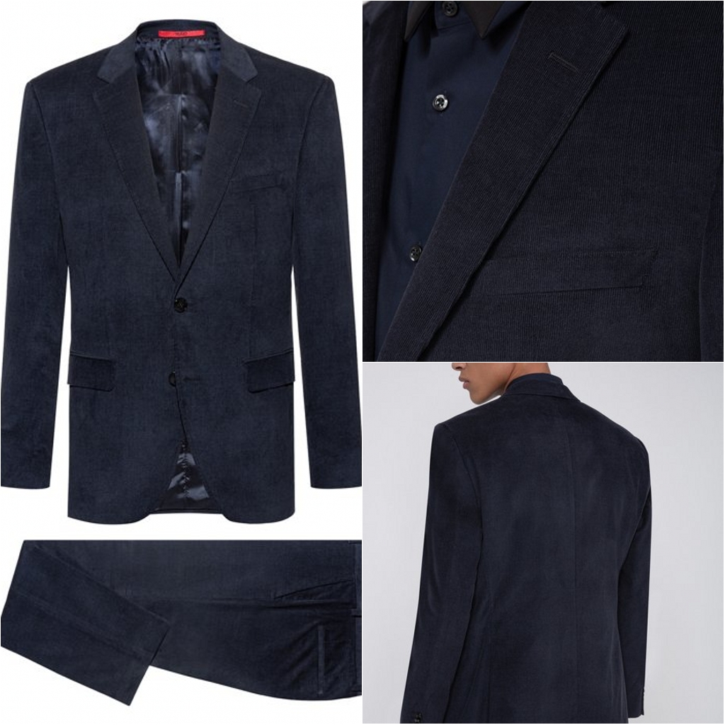 New Fashion Navy Young Groom Wedding Tuxedos Men Groom Suits Notched Lapel Two Button Prom Party Blazer Jacket (Jacket+Pants)