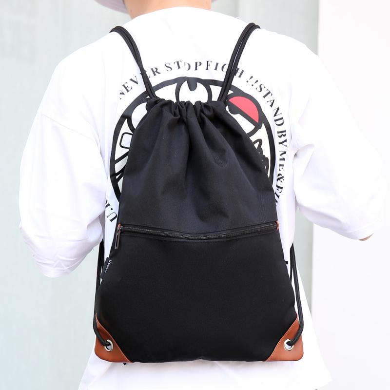 Gym Sack Drawstring Backpack Water-resistant Drawstring Bucket Bag with Zipper Pockets Light Sack for Adults and Teenagers Kids, Black
Gym Sack Drawstring Backpack Water-resistant Drawstring Bucket Bag with Zipper Pockets Light Sack for Adults and Teenagers Kids, Black
