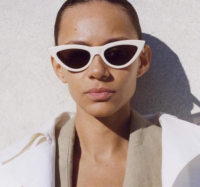 Wholesale-2018 New Women Vintage PC Sunglasses 7 Colors e Cat EyRetro Leopard Print Sunglasses Frames