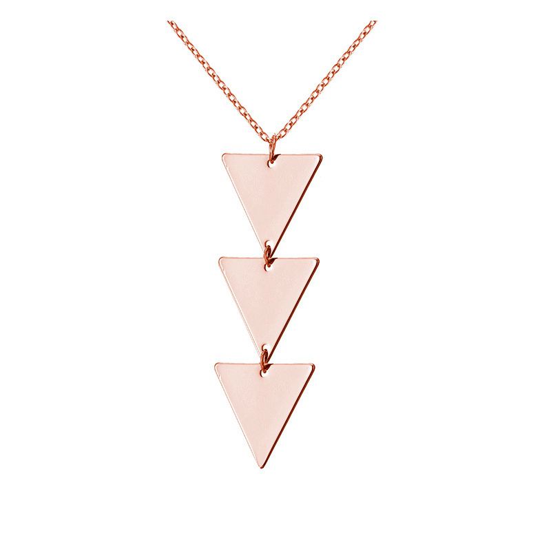 9pcs European and American new simple pendant necklace geometric triangle necklace temperament tassel Women sweater chain T-103, Silver
9pcs European and American new simple pendant necklace geometric triangle necklace temperament tassel Women sweater chain T-103, Silver