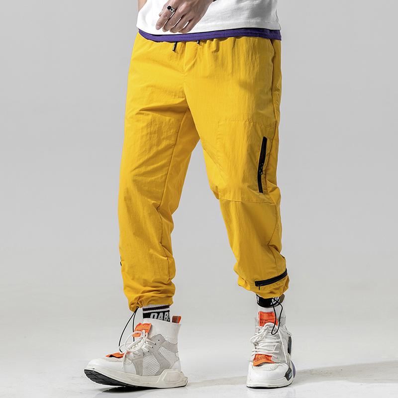 Men Spring New Pants Fashion Track Pants Solid Color Casual Trousers Male Streetwear Trend Wild Hip Hop Loose Joggers Sweatpants, Yellow
Men Spring New Pants Fashion Track Pants Solid Color Casual Trousers Male Streetwear Trend Wild Hip Hop Loose Joggers Sweatpants, Yellow