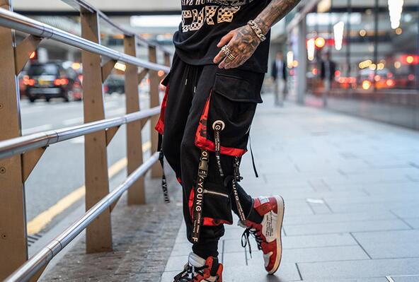 Pants Men Block Hit Color Pocket Track Pants Male Fashion Trousers Elastic Waist Hip Hop Joggers Sweatpants Streetwear, Black
Pants Men Block Hit Color Pocket Track Pants Male Fashion Trousers Elastic Waist Hip Hop Joggers Sweatpants Streetwear, Black