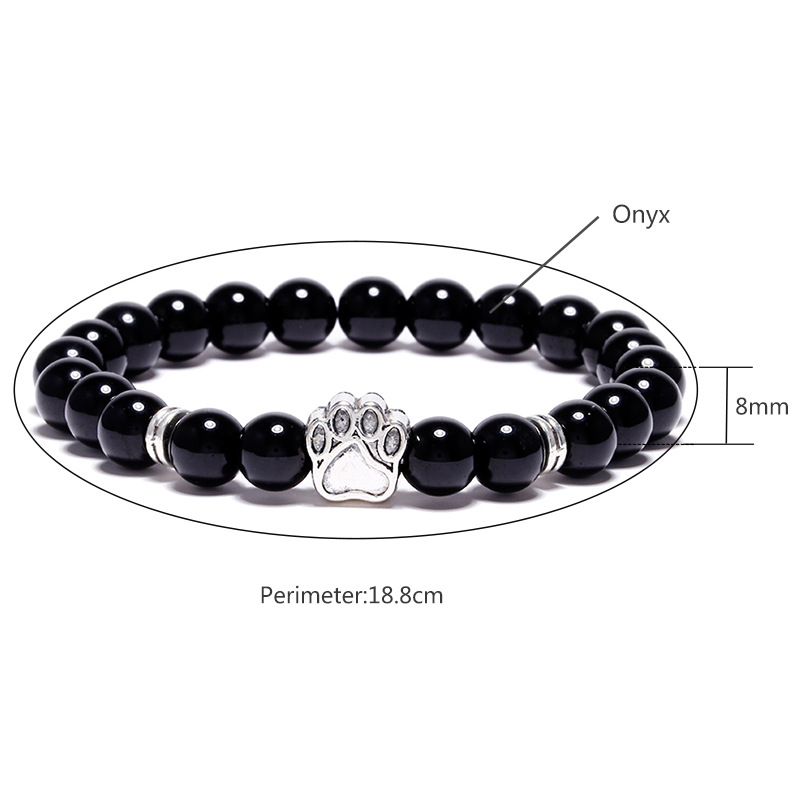 Natural Stone Bracelets Tiger Eye Lava Volcanic Stone Bangle Turquoise Bracelet Wholesale Handmade Beads Bracelets for Men Women Jewelry