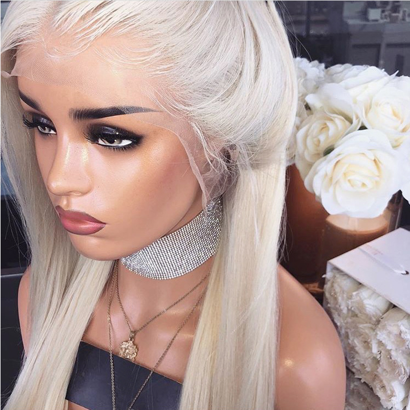 Natural Hairline Heat Resistant Hair Platinum Blonde Glueless Synthetic Lace Front Wig For Women Long Silky Straight Lace Wig with Baby Hair
Natural Hairline Heat Resistant Hair Platinum Blonde Glueless Synthetic Lace Front Wig For Women Long Silky Straight Lace Wig with Baby Hair