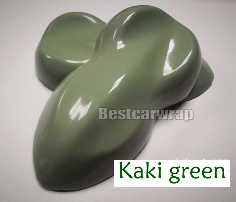 khaki green Gloss Vinyl wrap FOR Car Wrap with air Bubble Free vehicle wrap covering stickers With Low tack glue 3M quality 1.52x20m 5x67ft
khaki green Gloss Vinyl wrap FOR Car Wrap with air Bubble Free vehicle wrap covering stickers With Low tack glue 3M quality 1.52x20m 5x67ft
