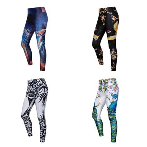 New 3D professional sportswear Slim yoga pants men and women costume peacock print yoga fitness pants trousers, Y2
New 3D professional sportswear Slim yoga pants men and women costume peacock print yoga fitness pants trousers, Y2