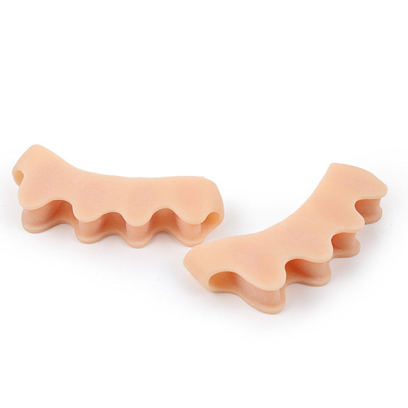 Silicone Bunion Corrector Toe Separators Foot Care Tool Hallux Valgus Corrector Straightener Spreader Free 5colors Separadores De Dedos